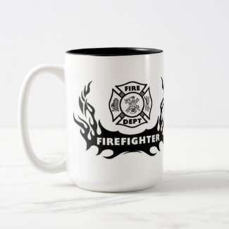 Firefighter Tattoo mug