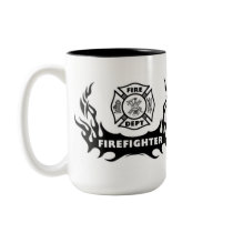 Firefighter Tattoo mugs by bonfire46 Firefighter Tattoo mugs