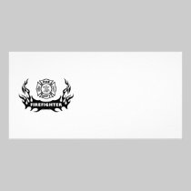 Firefighter Tattoo photo cards