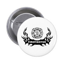 Firefighter Tattoo buttons