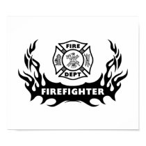 Firefighter Tattoo posters