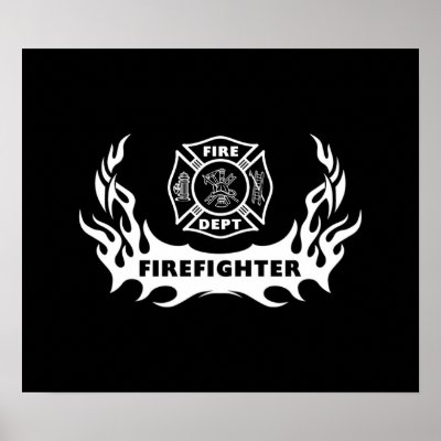 ems tattoos. Firefighter Tattoo Posters by