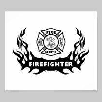 Firefighter Tattoo posters