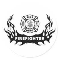 Firefighter Tattoo stickers