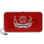 Firefighter Tattoo Travelling Speaker