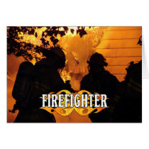 Firefighter Team Greeting Cards