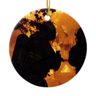 Firefighter Team ornament