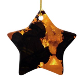 Firefighter Team ornament