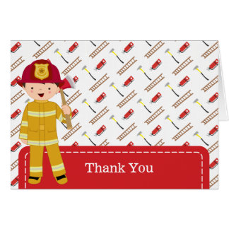 Firefighter Thank You Cards, Firefighter Thank You Card Templates ...