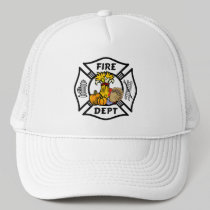 Firefighter Thanksgiving hats