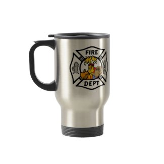 Firefighter Thanksgiving mug
