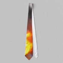 Firefighter Tie Blazing With Flames by bonfirefirefighters Firefighter Tie Blazing With Flames