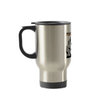 Firefighter Tribal Flame Travel Mug