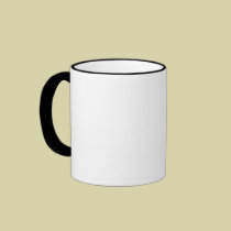 Firefighter Tribal Flame Two Tone Mug