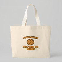 Firefighter .. Will Work for Cookies Bags