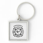 Firefighter Wives of Asheville Fire Dept Keychain