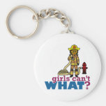Firefighter Women Key Chains