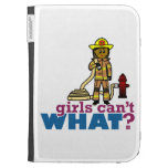 Firefighter Women Kindle Cases