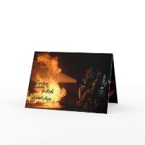Firefighter's 18th Birthday Cards