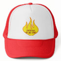 FIREFIGHTERS ARE HOT STUFF hats