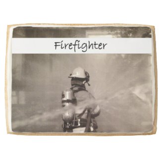 Firefighters At Work Jumbo Cookie