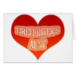 Firefighter's Aunt Greeting Card