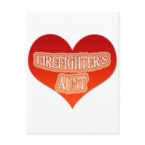 Firefighter's Aunt postcards