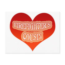 Firefighter's Cousin postcards