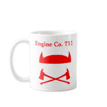 Firefighter's Customizable Coffee Mug by Swisstoons Firefighter's Customizable Coffee Mug
