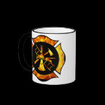 Firefighter's Dad Mug mugs