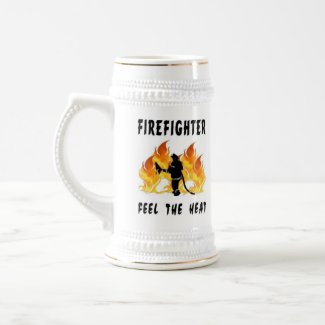 Firefighters Feel The Heat Beer Stein