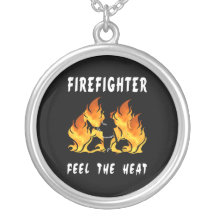 Firefighters Feel The Heat Necklaces