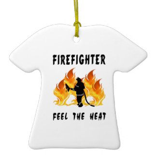 Firefighters Feel The Heat ornament