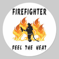 Firefighters Feel The Heat stickers