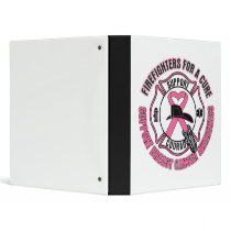 Firefighters For A Cure Breast Cancer Binder