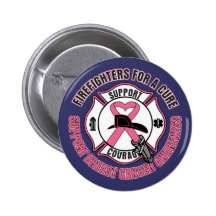 Firefighters For A Cure Breast Cancer Pin