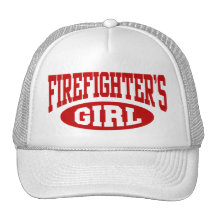 Firefighter's Girl Trucker Hats