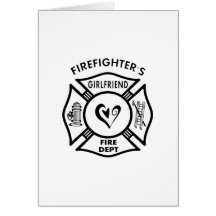 Firefighter's Girlfriend Cards