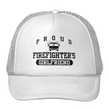 Firefighter's Girlfriend Mesh Hats