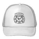 Firefighters Girlfriend Mesh Hats