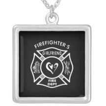 Firefighter's Girlfriend Pendants