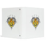 Firefighters Girlfriend Tattoo 3 Ring Binders