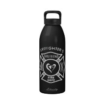 Firefighters Girlfriends Water Bottle