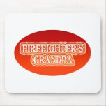 Firefighter's Grandpa Mousepad