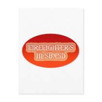 Firefighter's Husband postcards