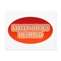 Firefighter's Husband postcards