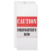 - firefighter's kid rack cards