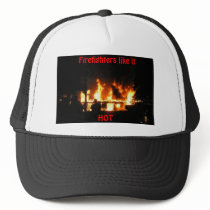 Firefighters like it HOT hat by lizzymmmcf Firefighters like it HOT hat