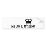 Firefighter's Mom Dad Bumper Stickers