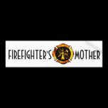 Firefighter's Mother Bumpersticker bumper stickers